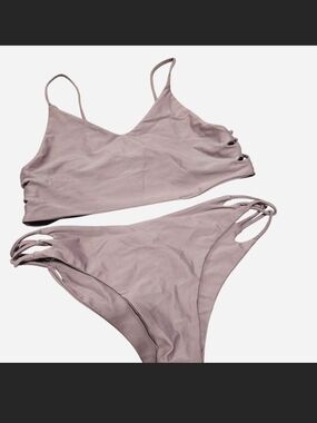 KAOHS Dusty Mauve Strappy Bikini Set